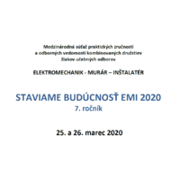 Staviame budúcnosť EMI 2020
